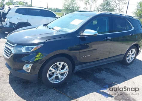 2018 Chevrolet Equinox Premier z USA, uszkodzony, nr VIN 2GNAXVEV7J6318103